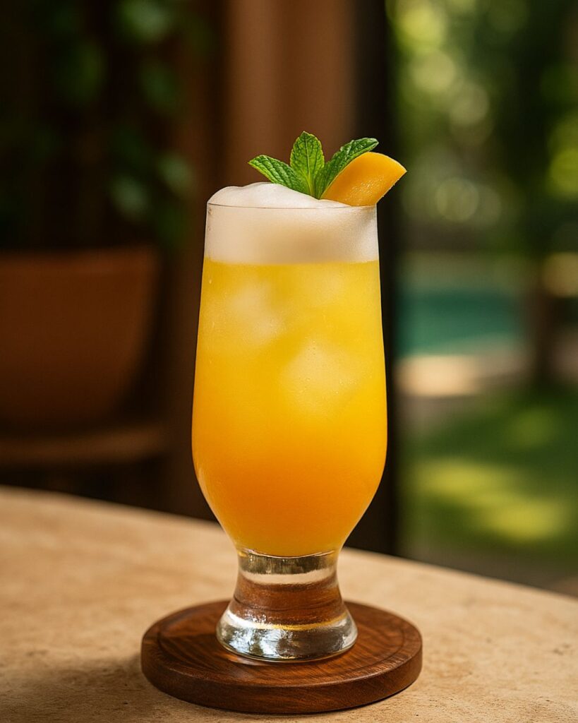 Mango Gin Fizz